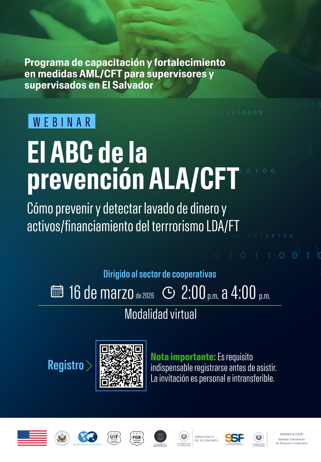 Webinar, El ABC de la Prevención ALA/CFT